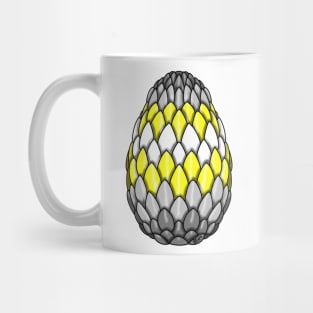 Demigender Pride Dragon Egg Mug